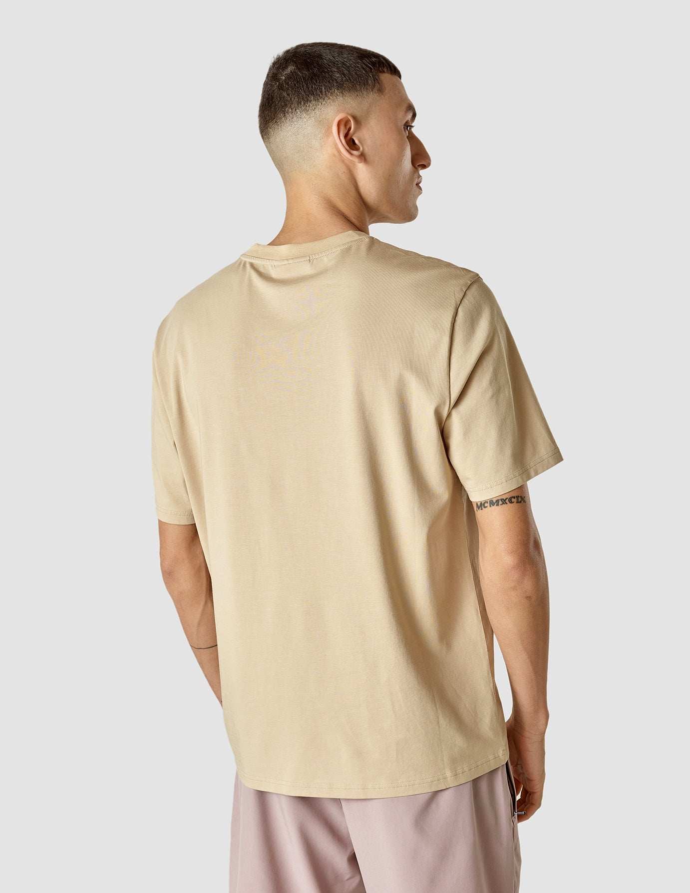 Supima T-shirt Box Fit Sahara